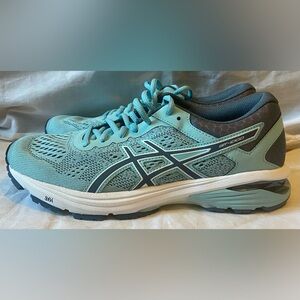 ASICS GT-1000 Running Shoes Porcelain Blue White T7A9N Womens Size 9